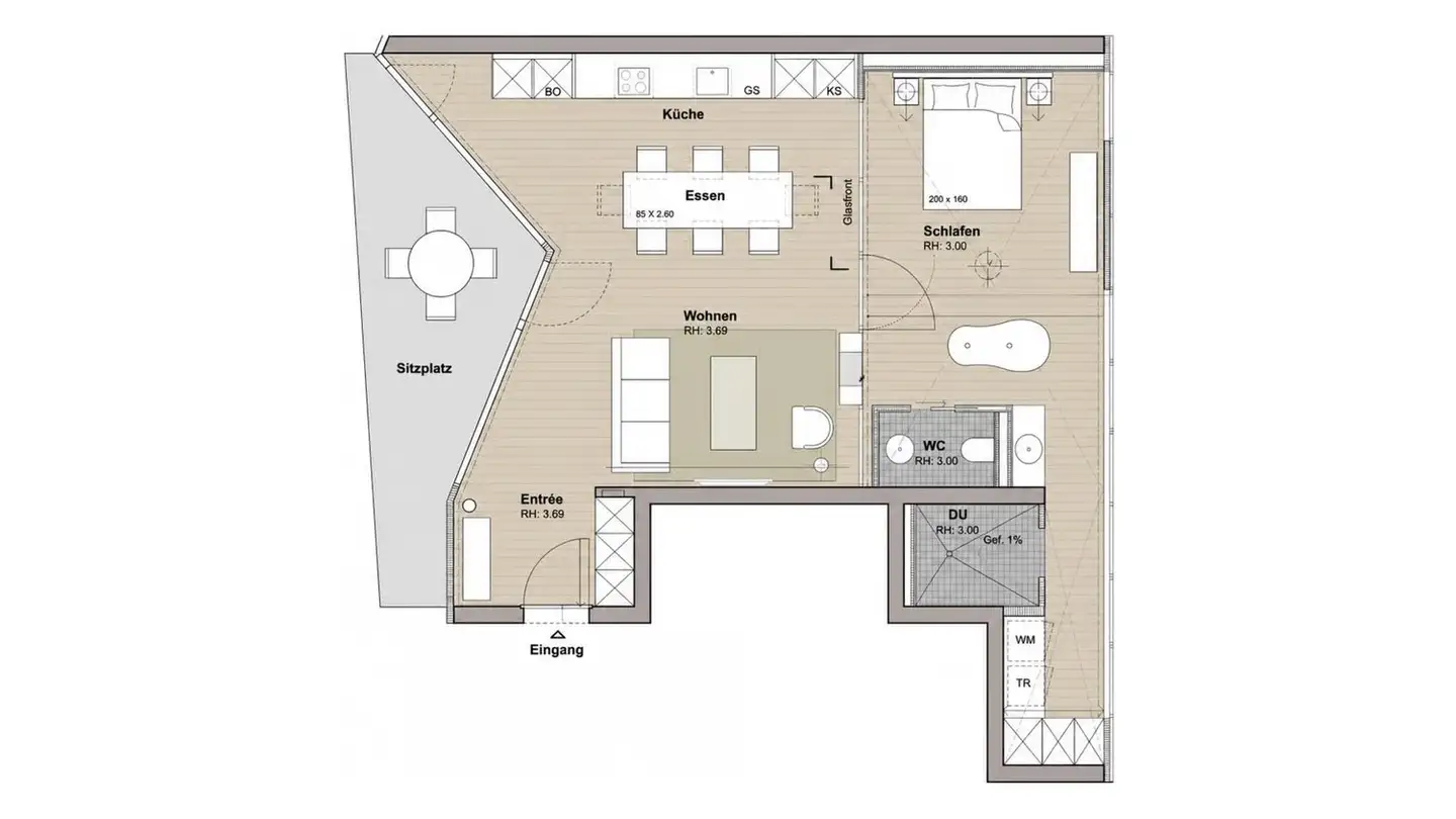 Loft for sale - Burgfelderstrasse 209, 4055 Basel - Photo 2