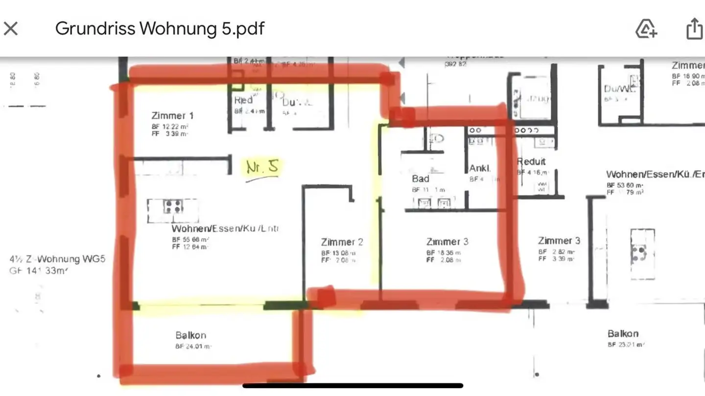 Appartement à louer - Zugerstrasse 19, 5620 Bremgarten AG - Photo 2