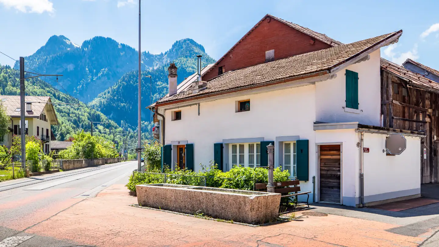 Reihenhaus kaufen - Route de l'Intyamon 320, 1669 Montbovon - Foto 2