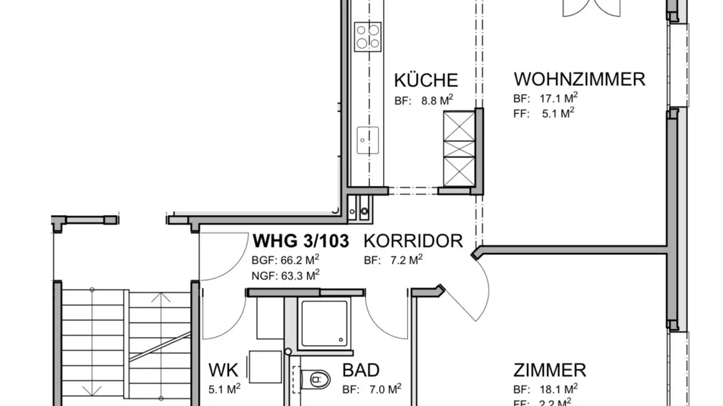 Appartamento in affitto - Scheibenstrasse 8, 8630 Rüti ZH - Foto 2