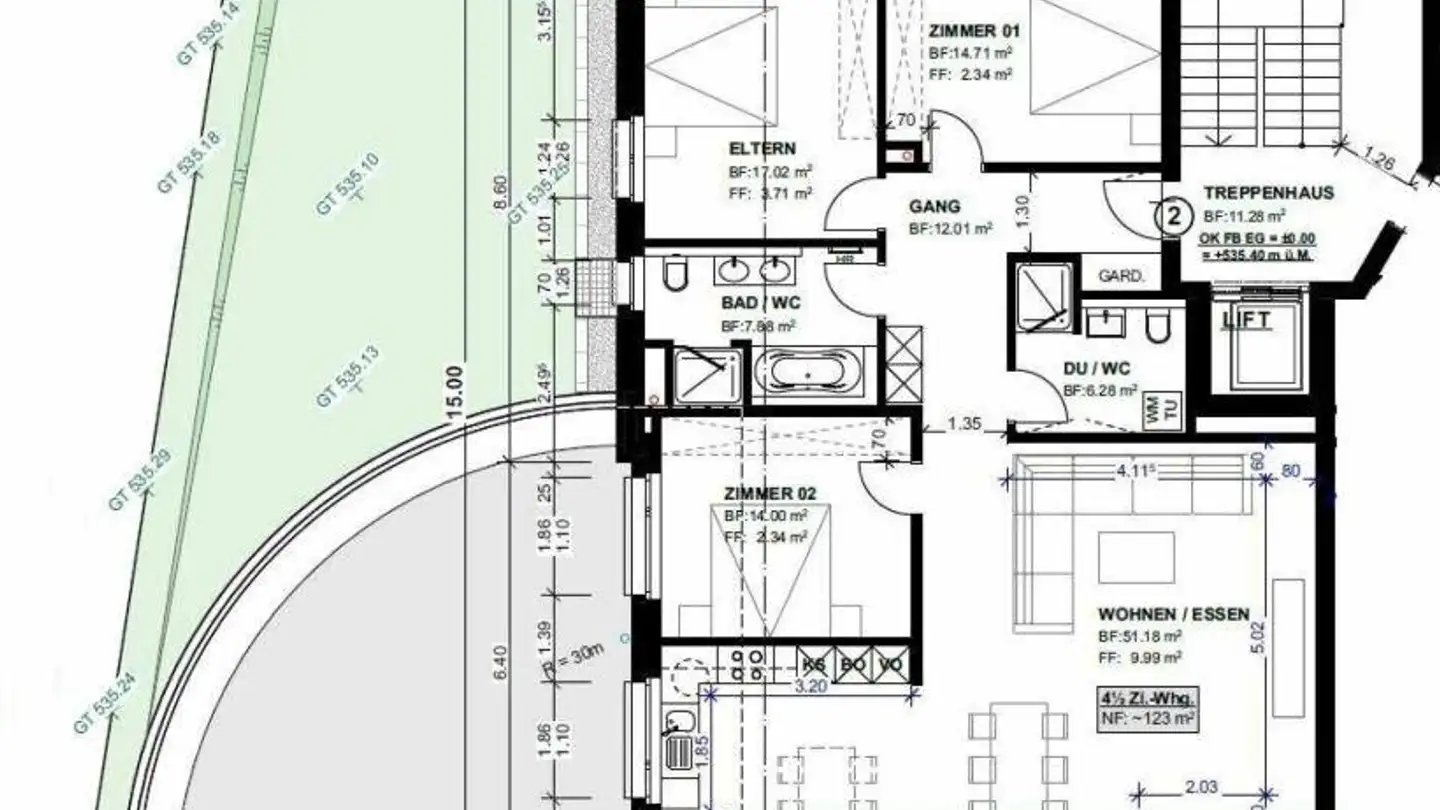Appartement à louer - Käsernstrasse 9, 8355 Aadorf - Photo 4