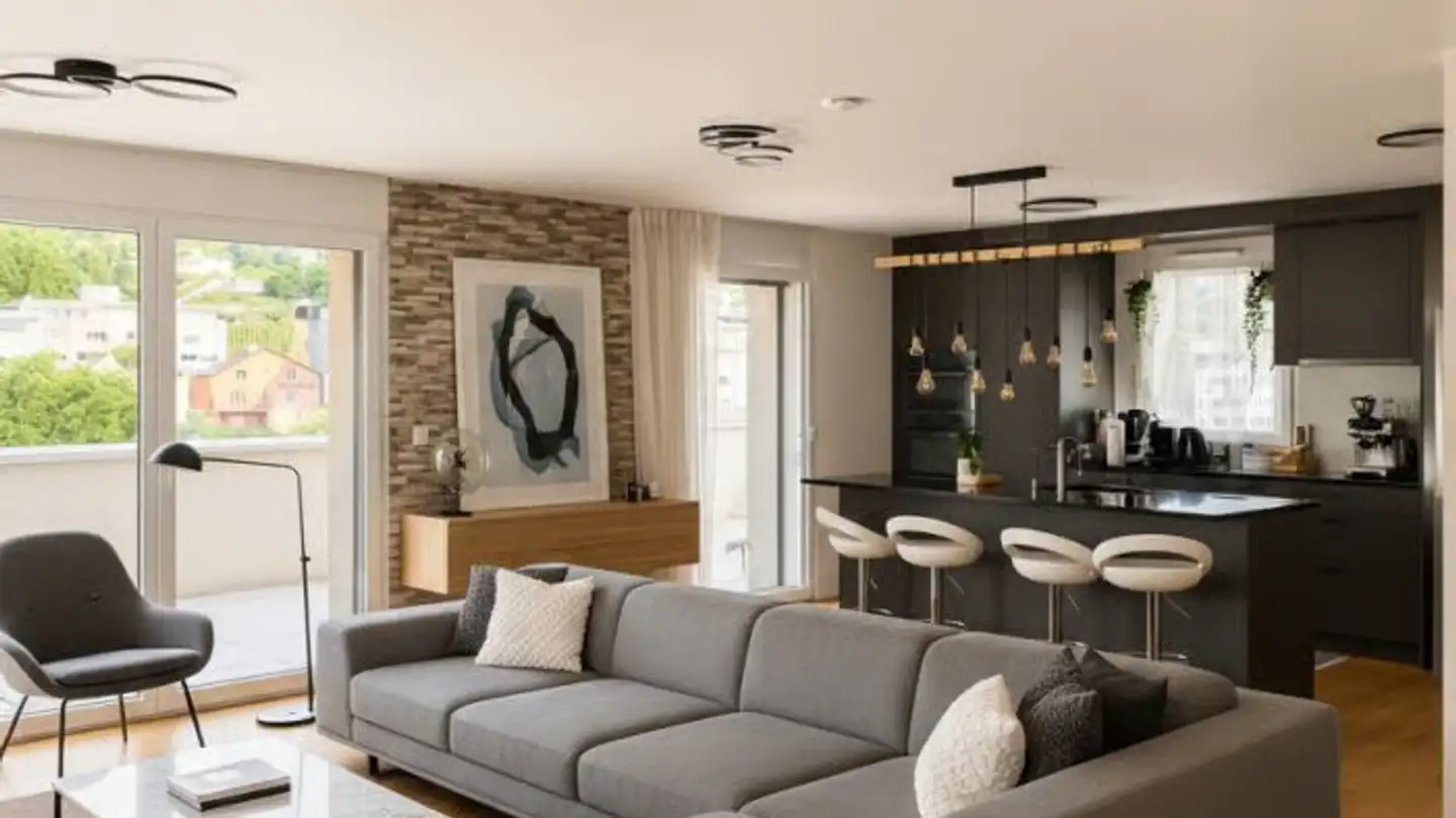 Duplex for rent - Avenue Des Platanes 8, 3960 Sierre