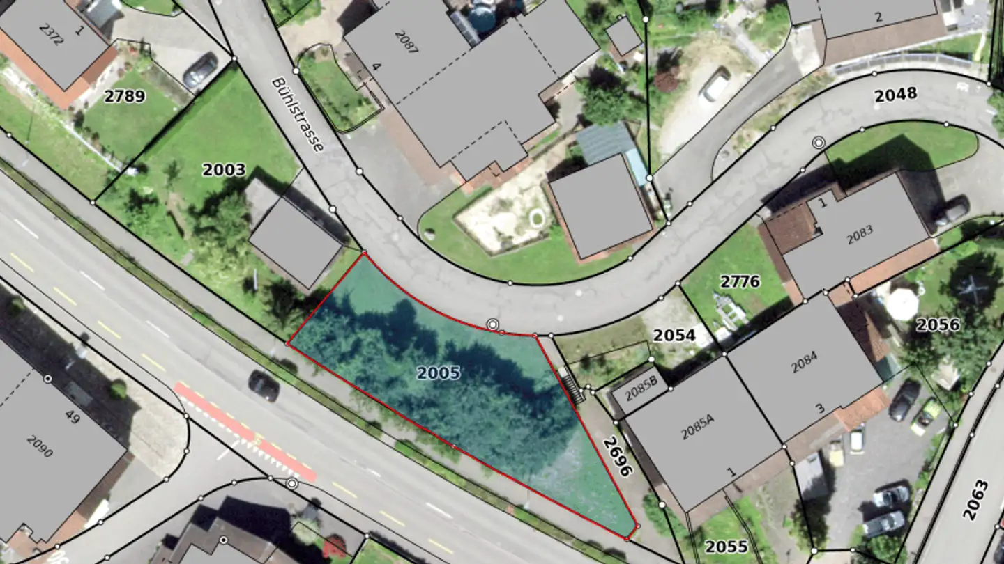 Constructible plot for sale - 5076 Bözen