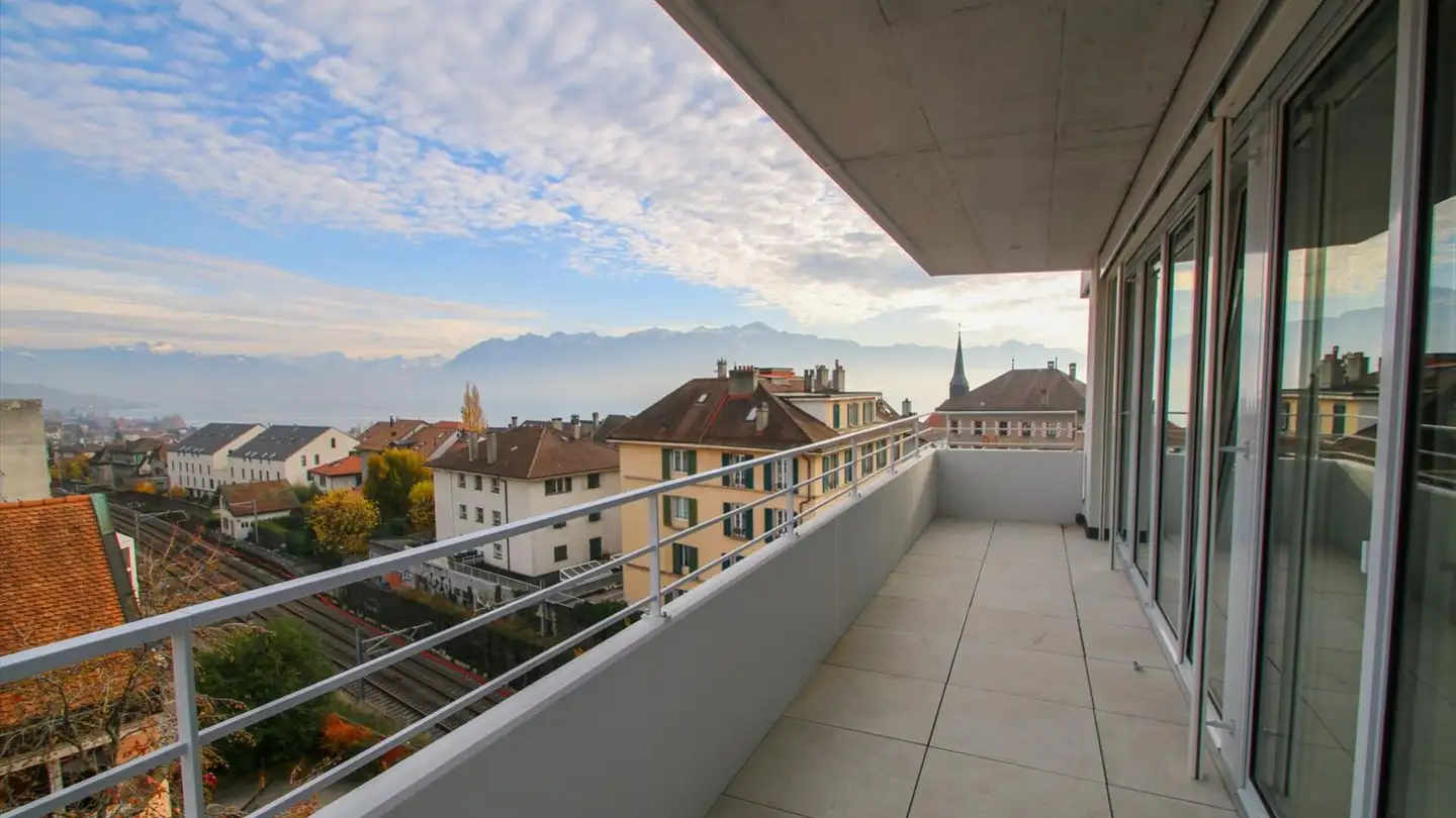Attico in affitto - Avenue Du Prieuré 13, 1009 Pully - Photo 3