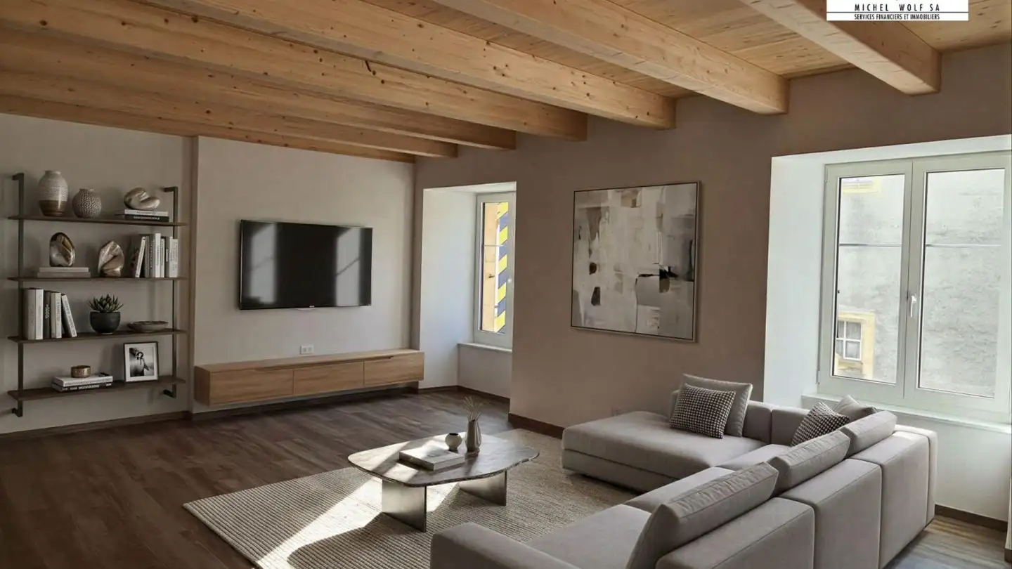 Appartement à louer - Rue De La Croix-D'or 9, 2068 Hauterive NE