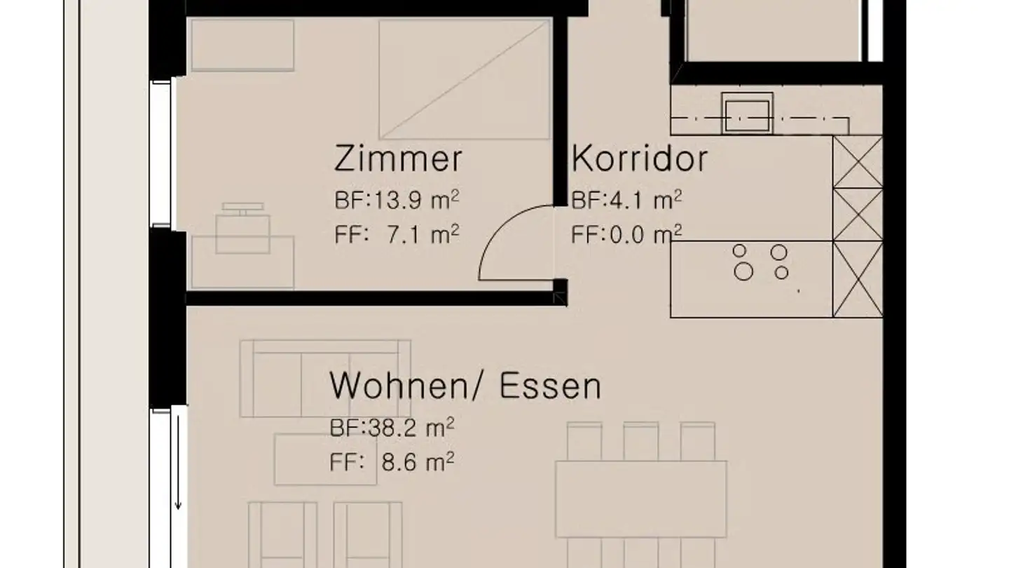 Wohnung mieten - Gartenstrasse 23, 8853 Lachen SZ - Foto 2