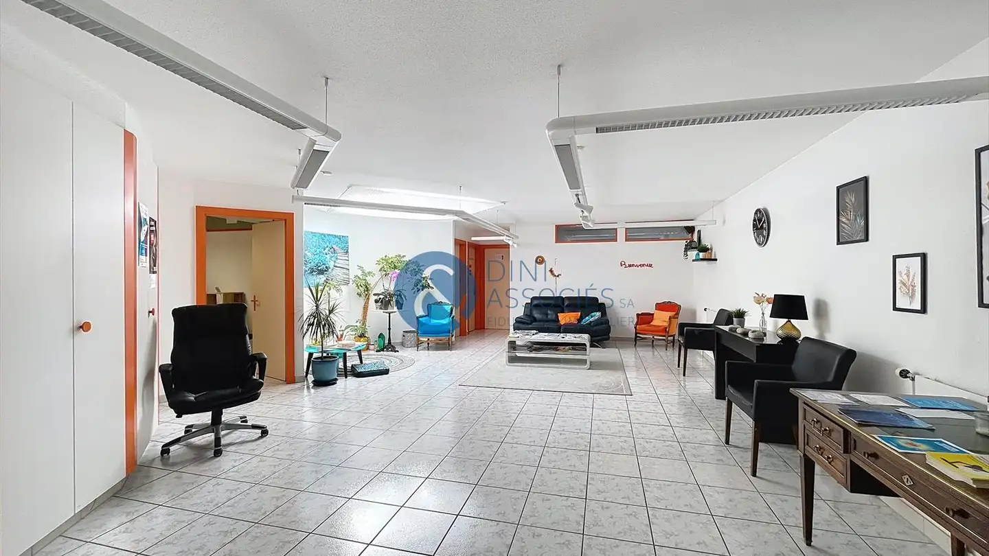 Spazio ufficio in affitto - Rue Du Rhône 5, 1920 Martigny - Foto 3