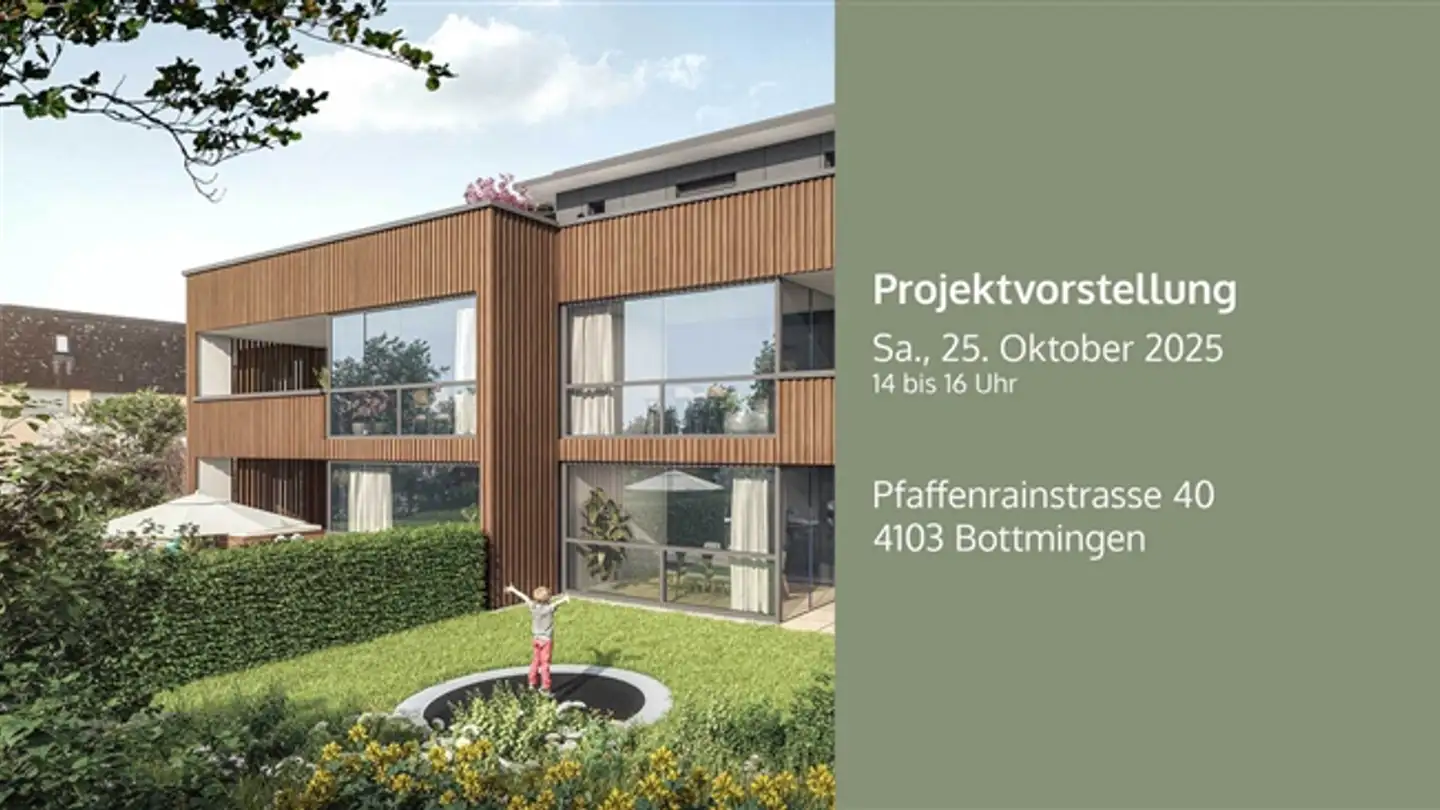 Apartment for sale - Pfaffenrainstrasse 40, 4103 Bottmingen
