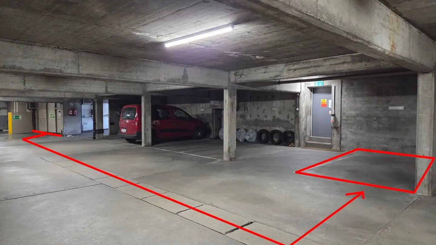 Parcheggio sotterraneo in affitto - Giacomettistrasse 16, 3006 Bern - Foto 3