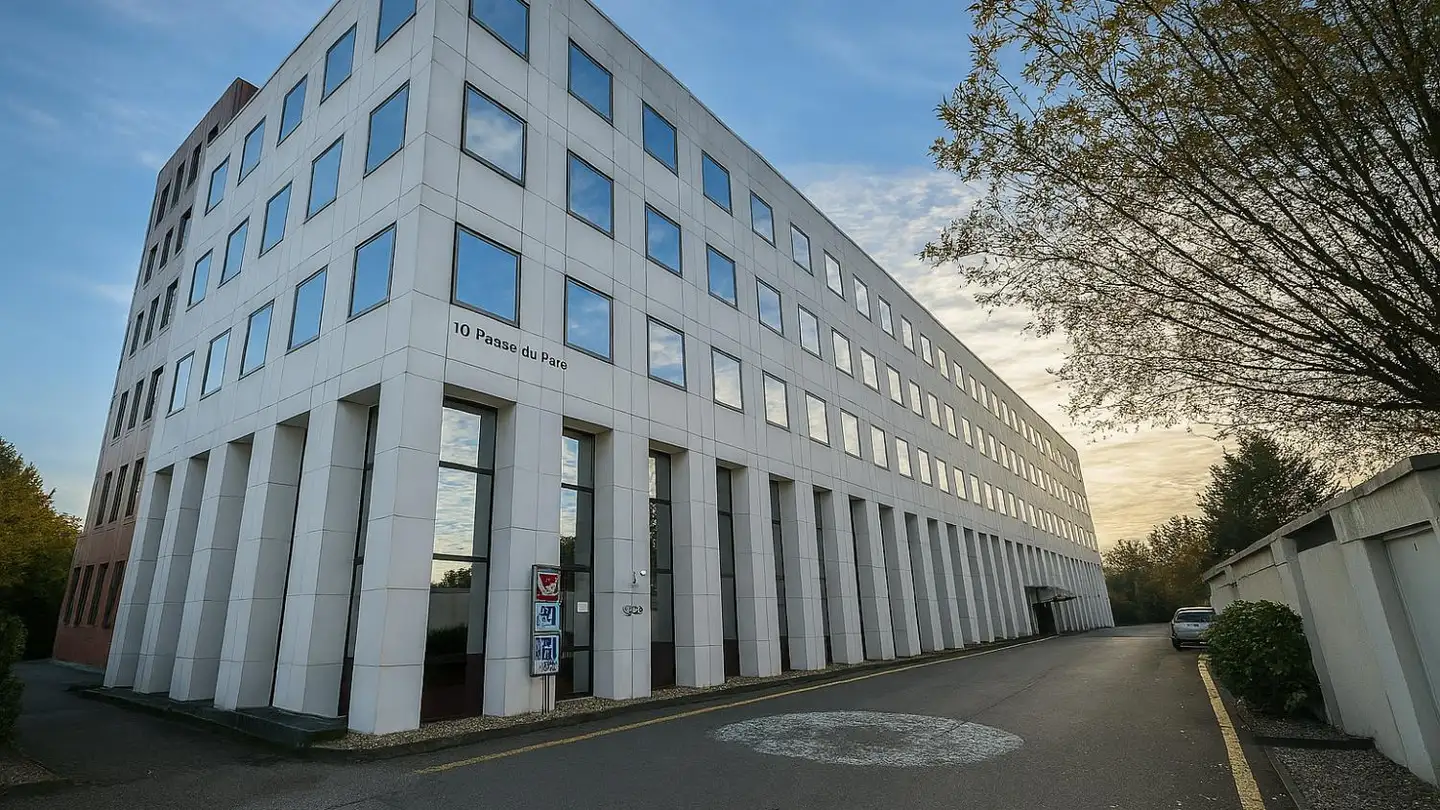 Immeuble industriel à louer - Rue Du Pré-De-La-Fontaine 19, 1242 Satigny