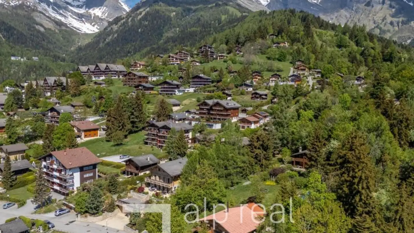 Constructible plot for sale - Chemin Bellevue 57, 1911 Ovronnaz