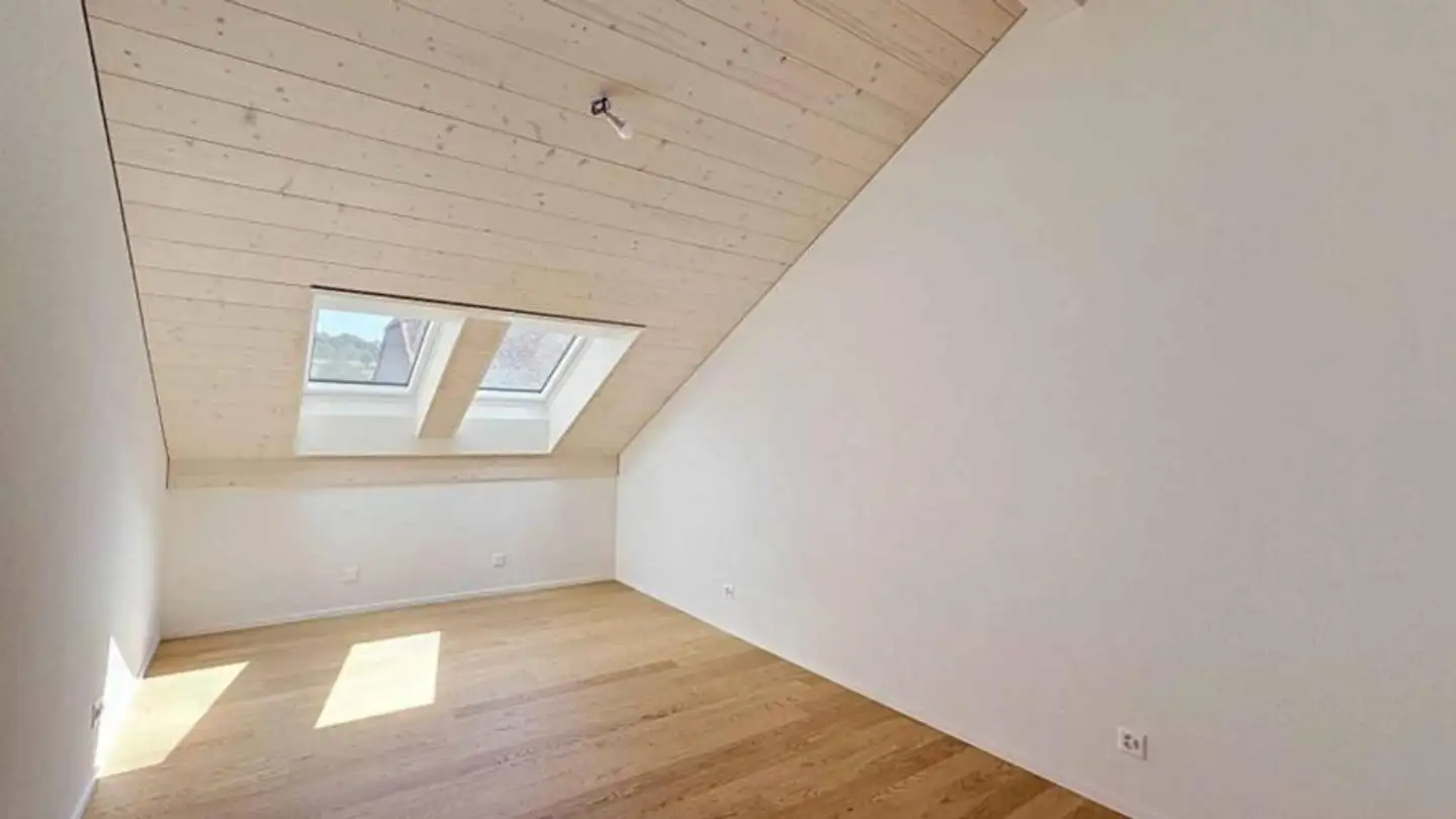 Dachgeschosswohnung mieten - Chemin de la Place de Sports 1, 1773 Léchelles - Foto 4