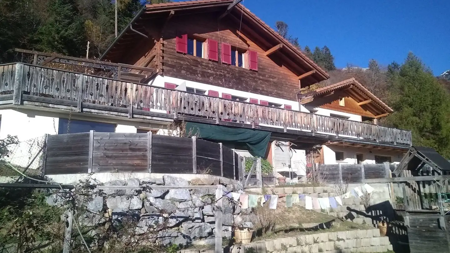 Casa singola in affitto - Route Des Fours À Mathieu 16, 1856 Corbeyrier