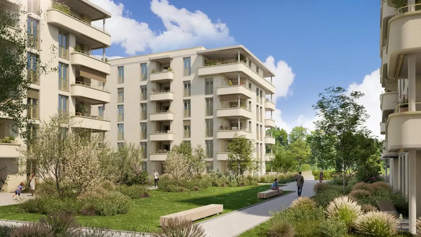 Apartment for rent - Allée Charles-Edouard-Guillaume 6, 1723 Marly