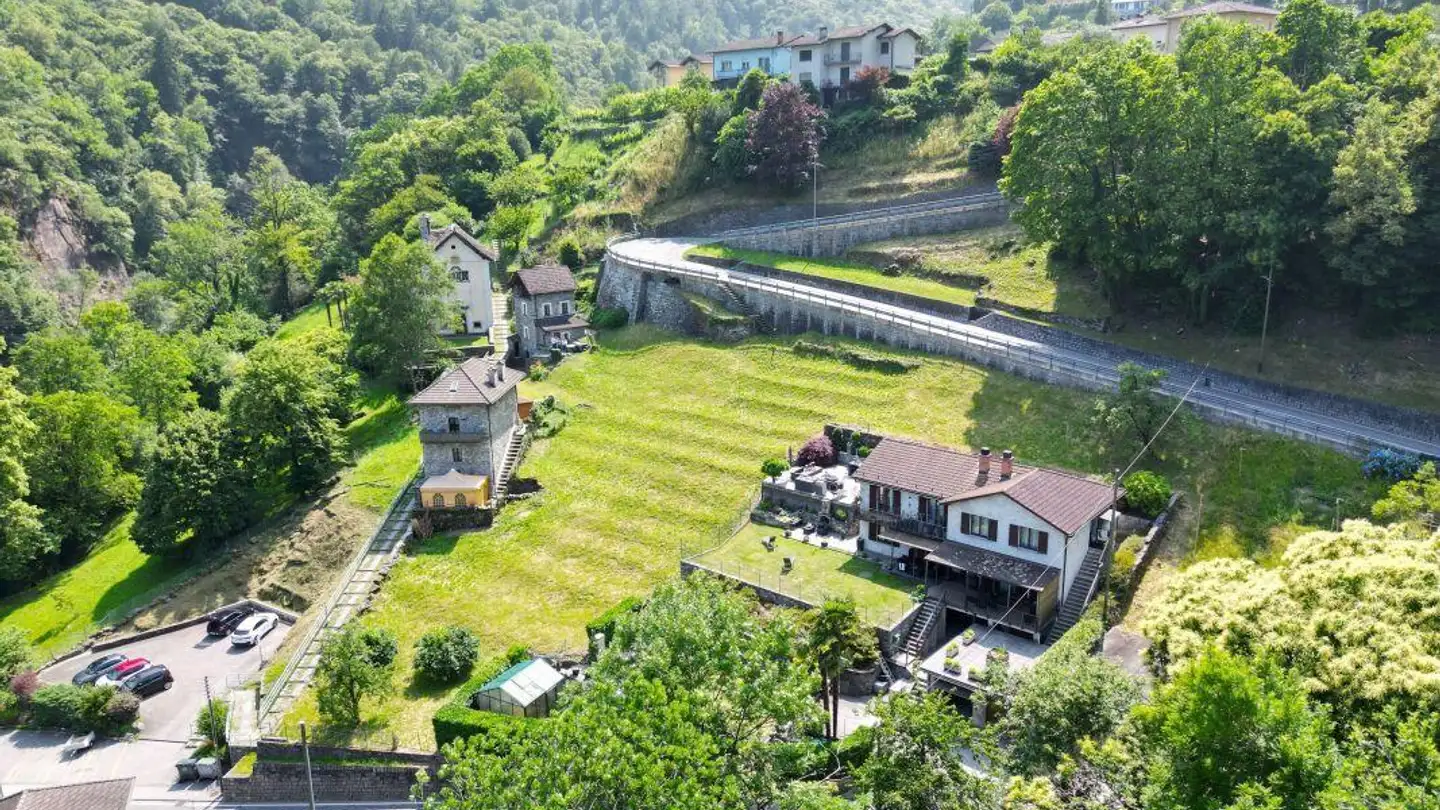 Terrain constructible à vendre - Via Mürásc, 6655 Intragna