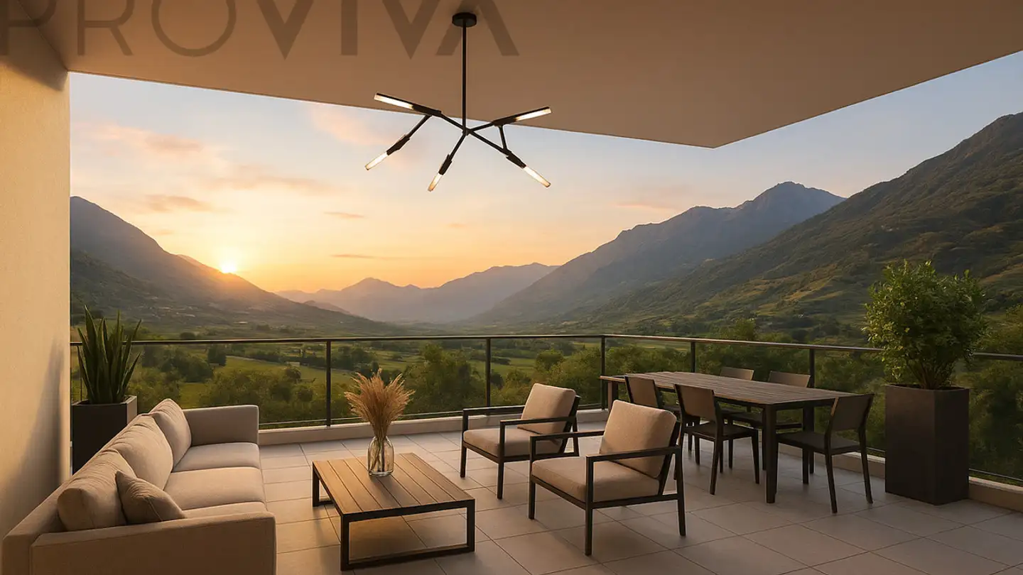 Stepped apartment for sale - 3973 Venthône