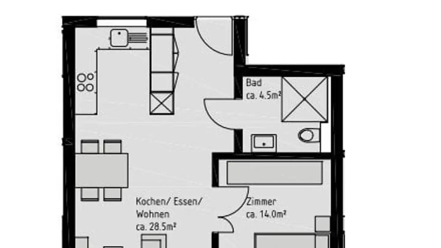 Appartement à louer - Haldenstrasse 39, 6020 Emmenbrücke - Photo 2