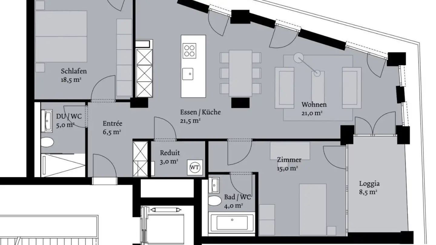 Wohnung mieten - Turbinenstrasse 22, 8005 Zürich - Foto 2