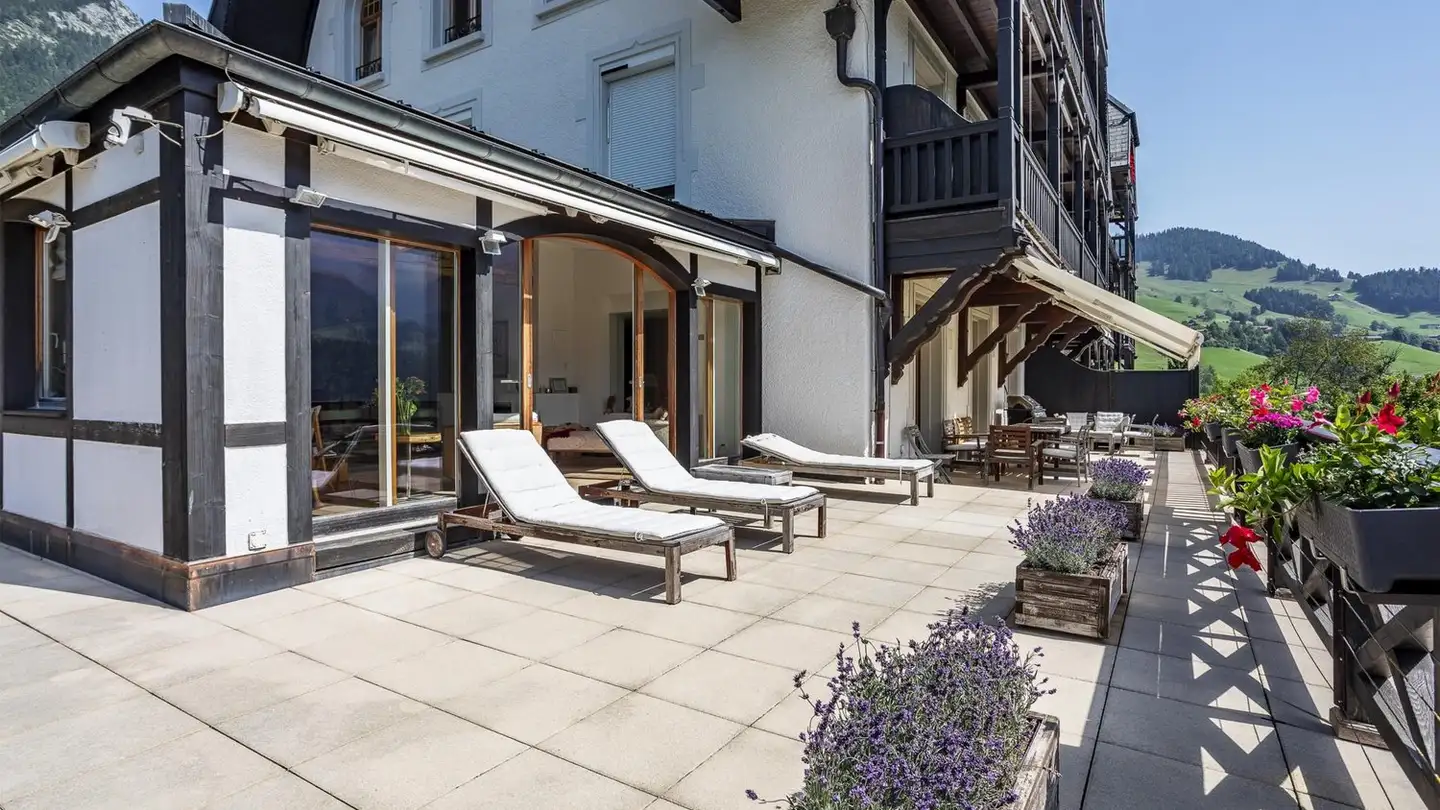 Appartement en terrasse à vendre - 1660 Château-d'Oex