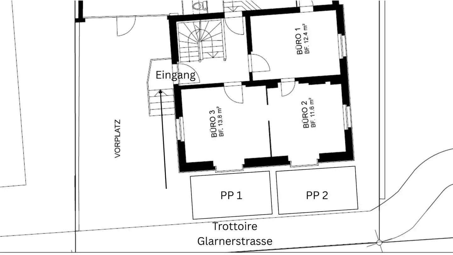 Commerciale in affitto - Glarnerstrasse 31, 8854 Siebnen - Foto 2