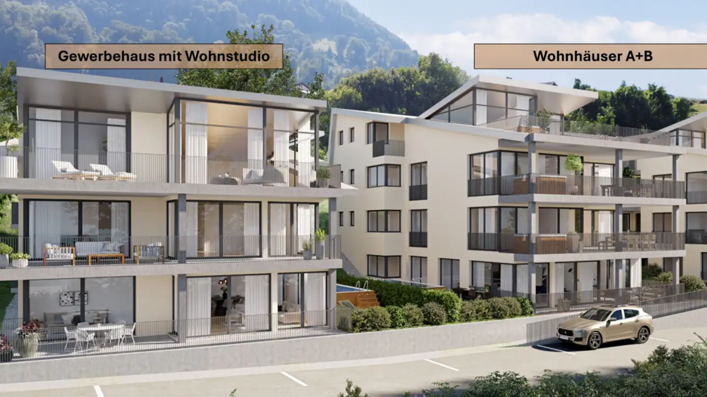 Wohnung kaufen - Sonnenterrasse, 6404 Greppen