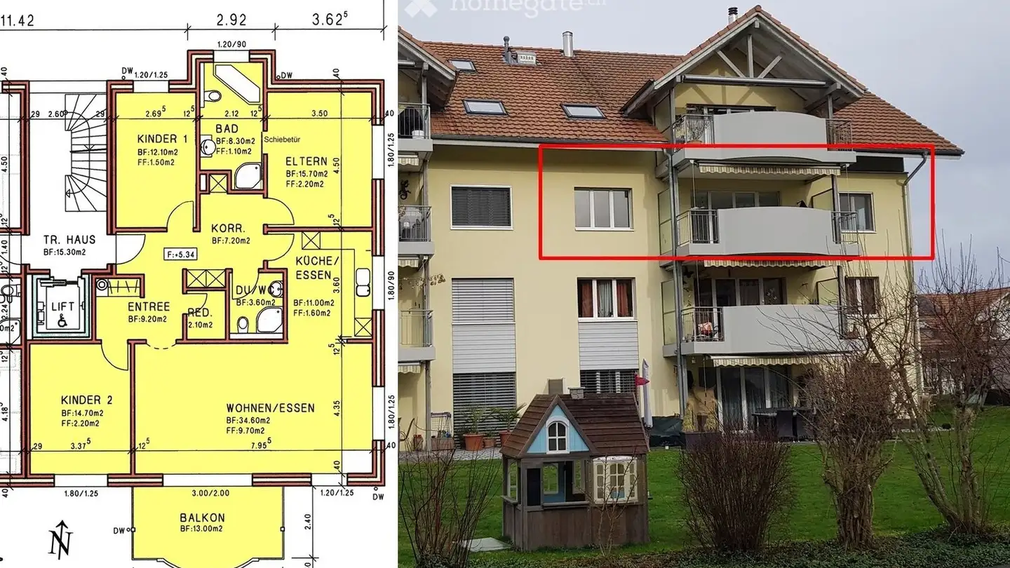 Appartement à louer - Schwärzere 9, 3425 Koppigen