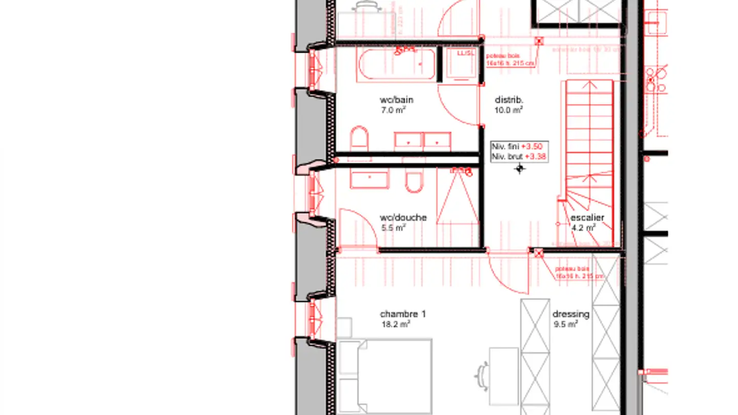 Maison en terrasse à vendre - Place Du Collège 5, 1415 Molondin - Photo 3