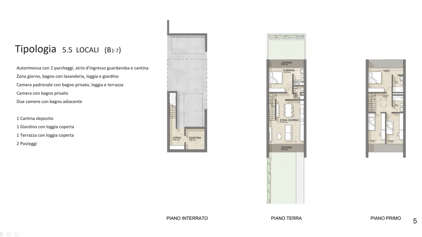 Row house for rent - Via Chiosi, 6802 Rivera - Photo 4