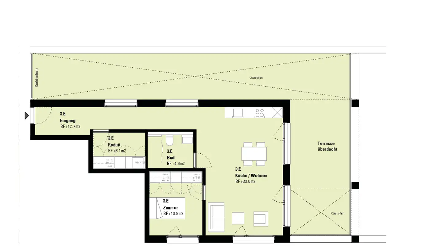 Wohnung mieten - Goldschmiedstrasse 2, 8200 Schaffhausen - Foto 3