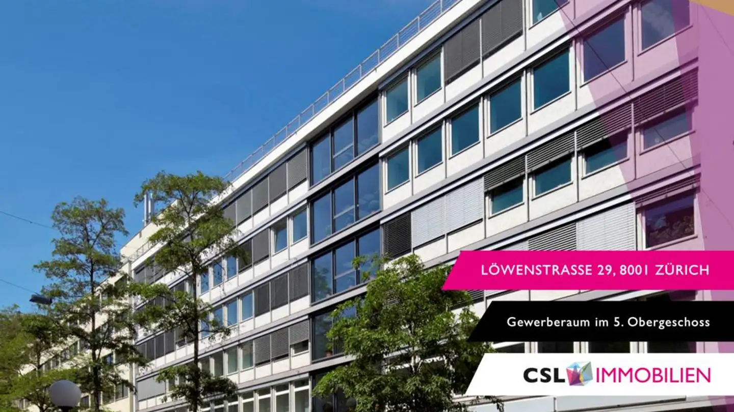 Spazio ufficio in affitto - Löwenstrasse 29, 8001 Zürich