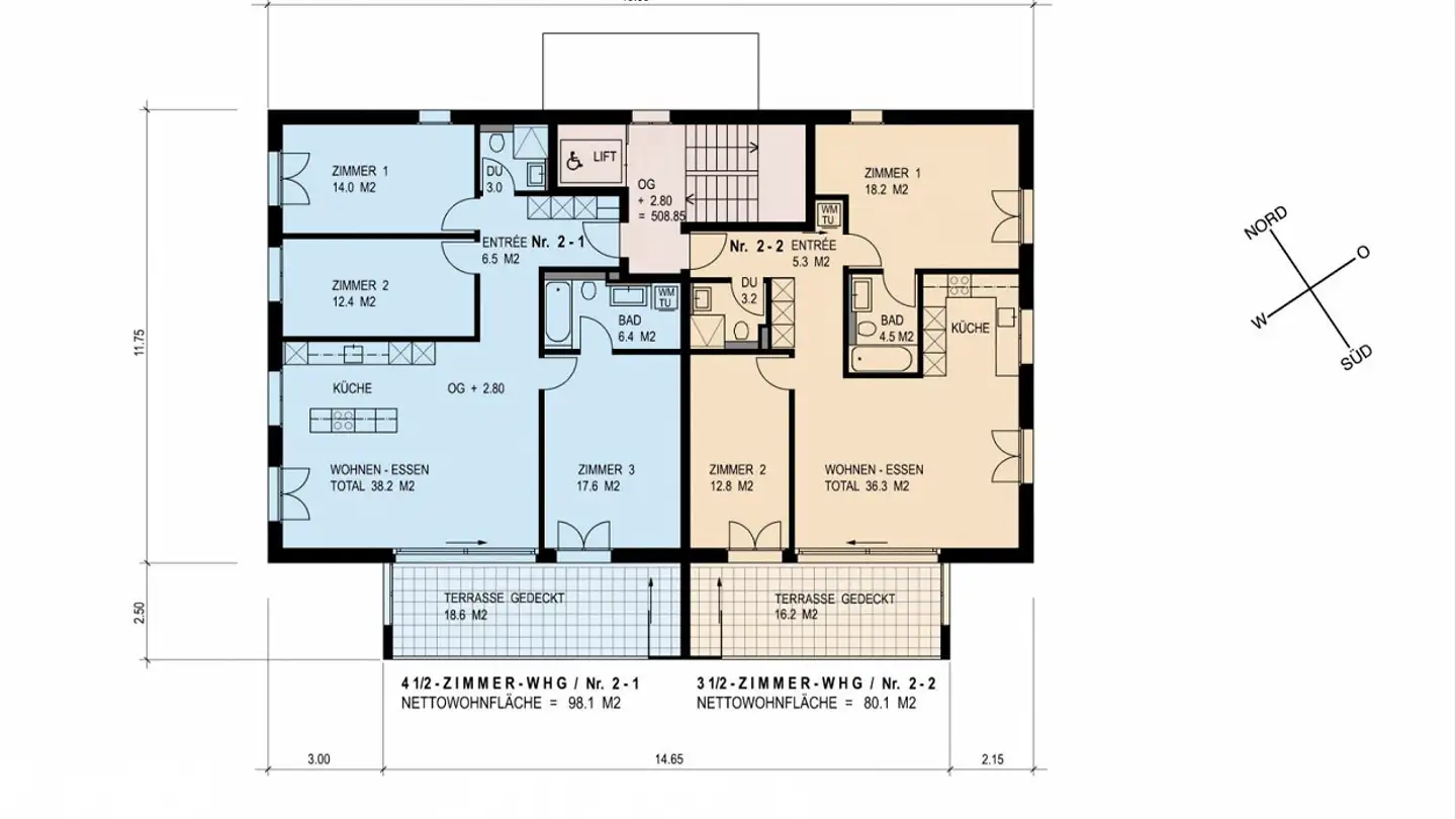 Appartamento in affitto - Mezikonerstrasse 7a, 9542 Münchwilen TG - Photo 3