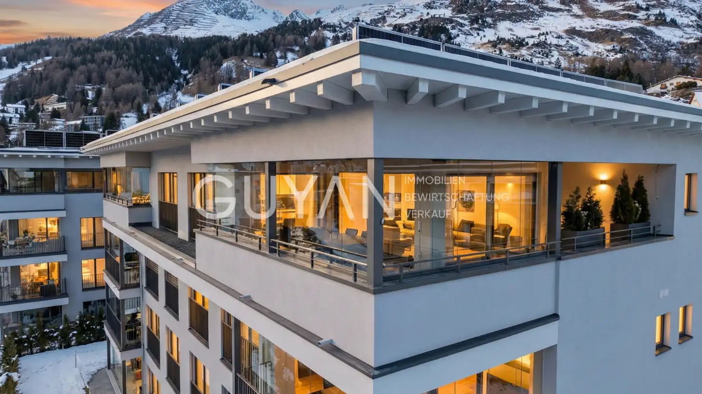 Penthouse kaufen - Flüelastrasse 1b, 7260 Davos Dorf