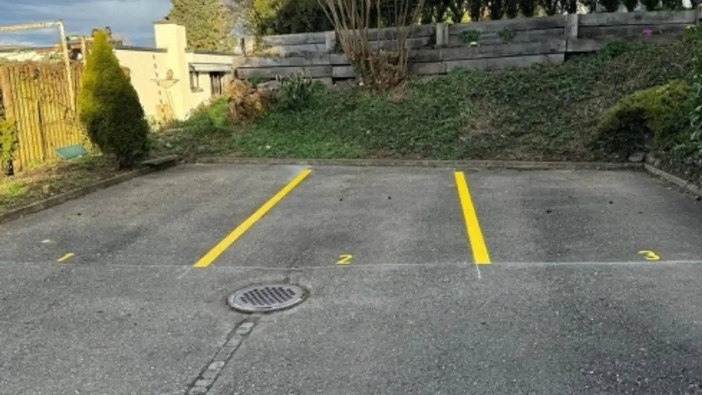 Place de parking extérieure à louer - Hasenbergstrasse 41, 5454 Bellikon