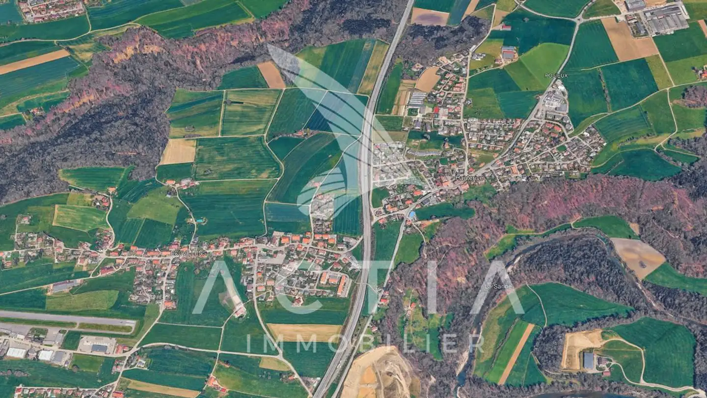 Constructible plot for sale - Route D'hauterive, 1725 Posieux