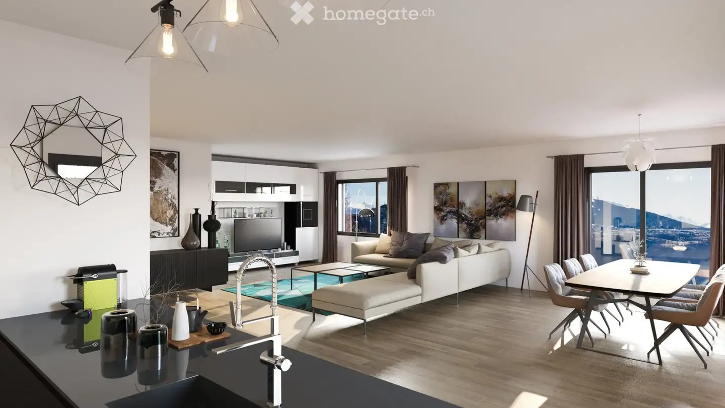 Einfamilienhaus kaufen - Rue Des Jardins, 1966 Saxonne (Ayent) - Foto 3