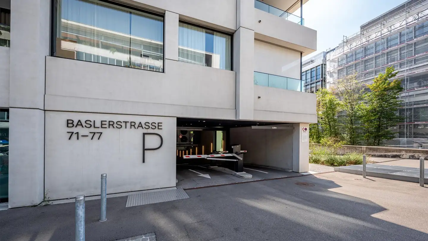 Underground parking space for rent - Häslerstrasse, 8105 Watt