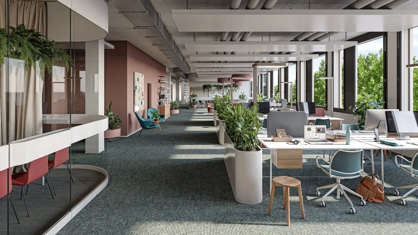 Bürofläche mieten - Hegenheimermattweg 127, 4123 Allschwil