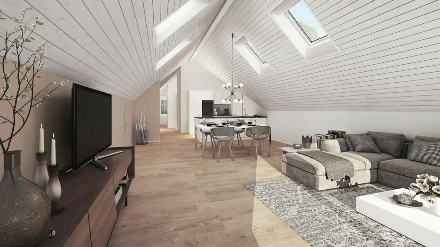 Attic flat for sale - Ghöchstrasse, 8498 Gibswil