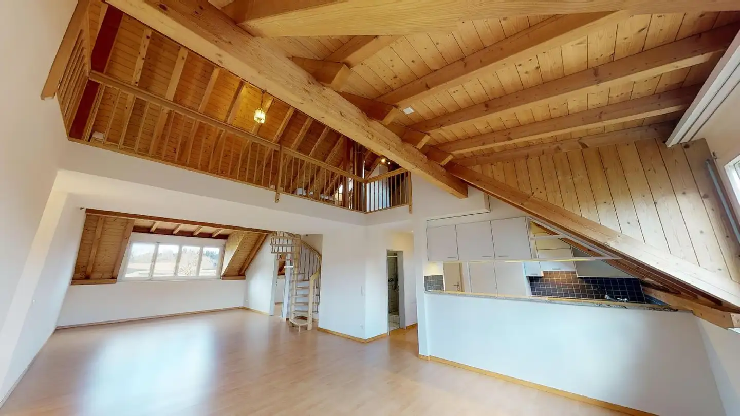 Dachgeschosswohnung mieten - Bergackerweg 6, 3054 Schüpfen - Foto 4