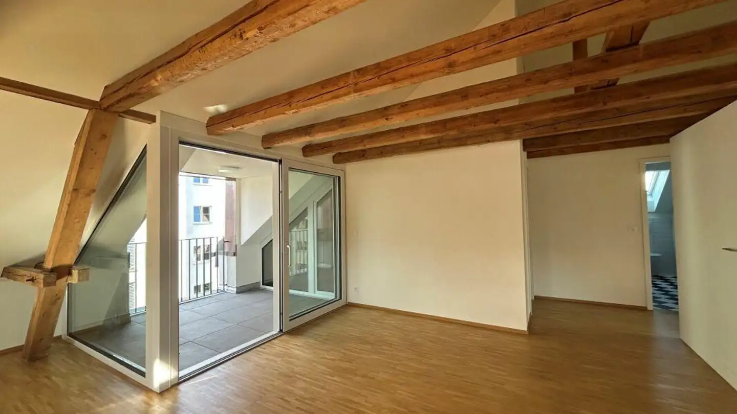Attic flat for rent - Bleichestrasse 5, 8640 Rapperswil SG - Photo 3