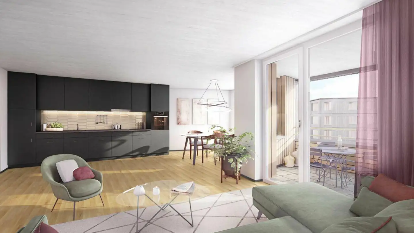 Appartamento in affitto - Papillonallee 119a, 3172 Niederwangen b. Bern - Foto 2