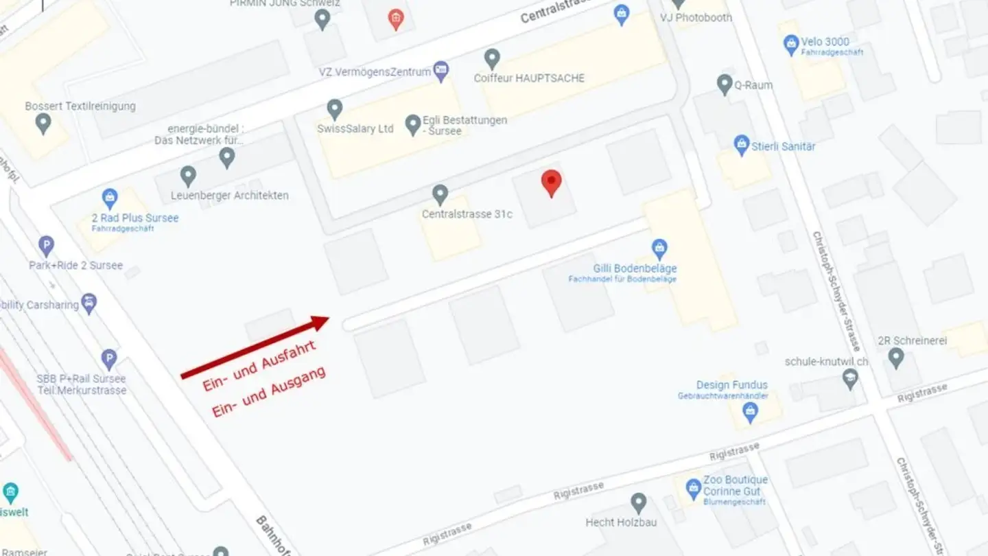 Parcheggio sotterraneo in affitto - Centralstrasse 31a, 6210 Sursee - Photo 2