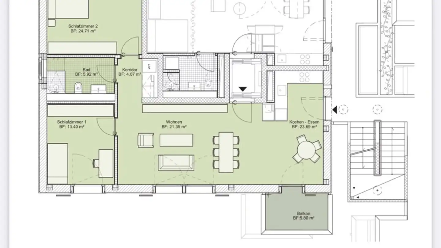 Wohnung mieten - Segnesstrasse 14, 8048 Zürich - Foto 4