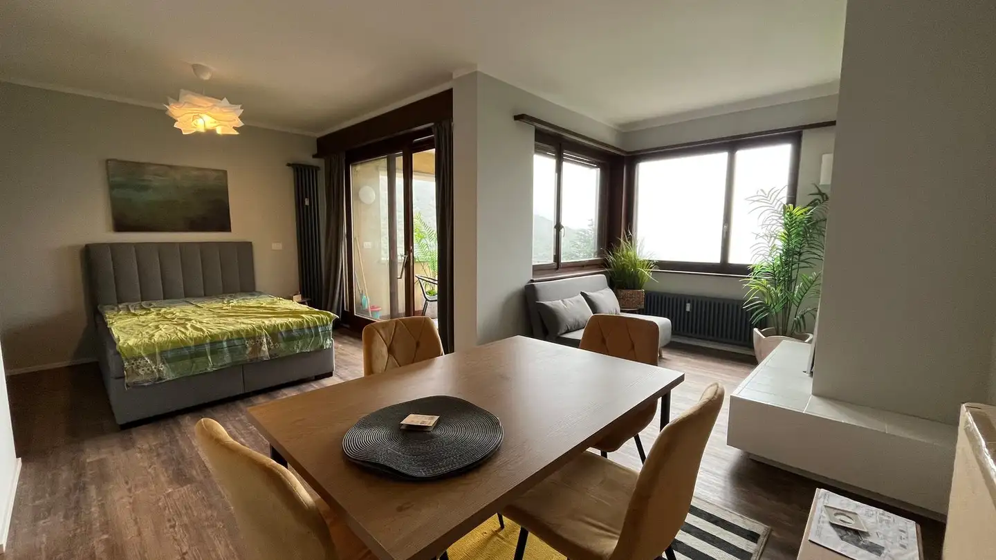 Appartement à louer - Via Ernest Bloch 29, 6956 Lopagno