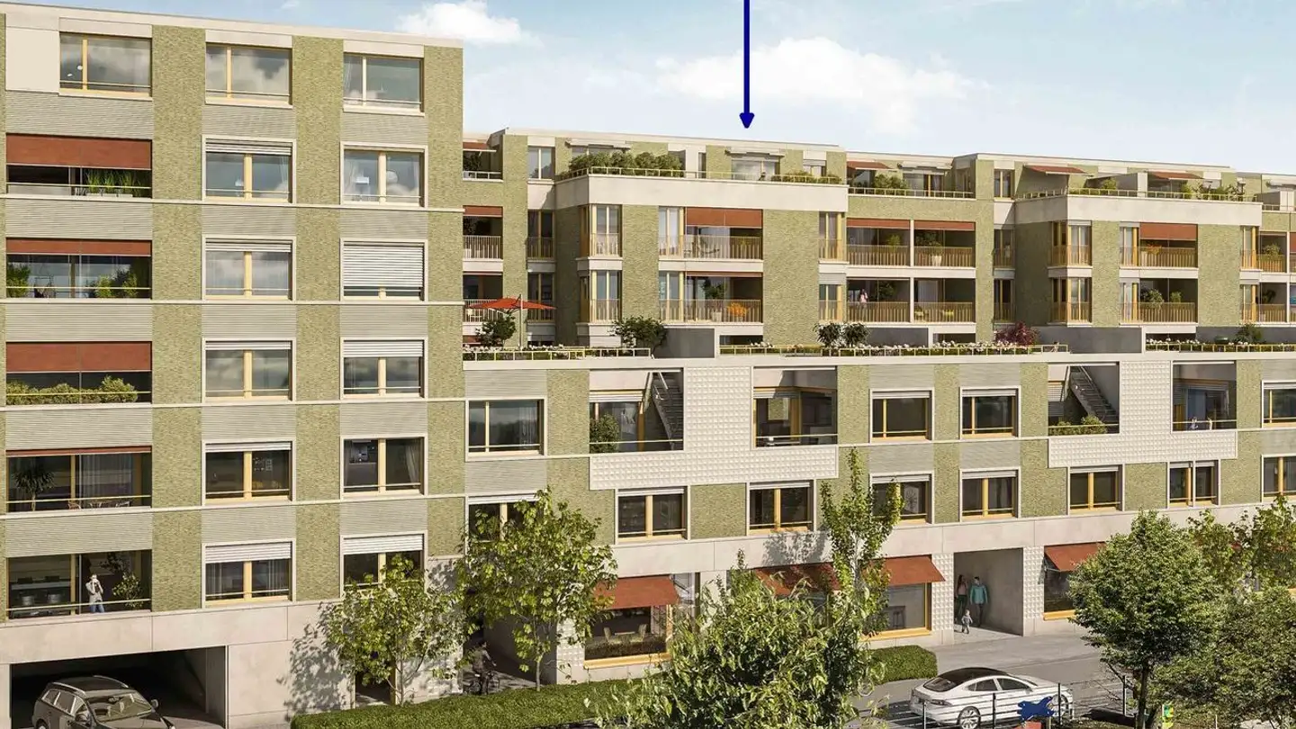 Penthouse mieten - Spiserstrasse 10, 8047 Zürich