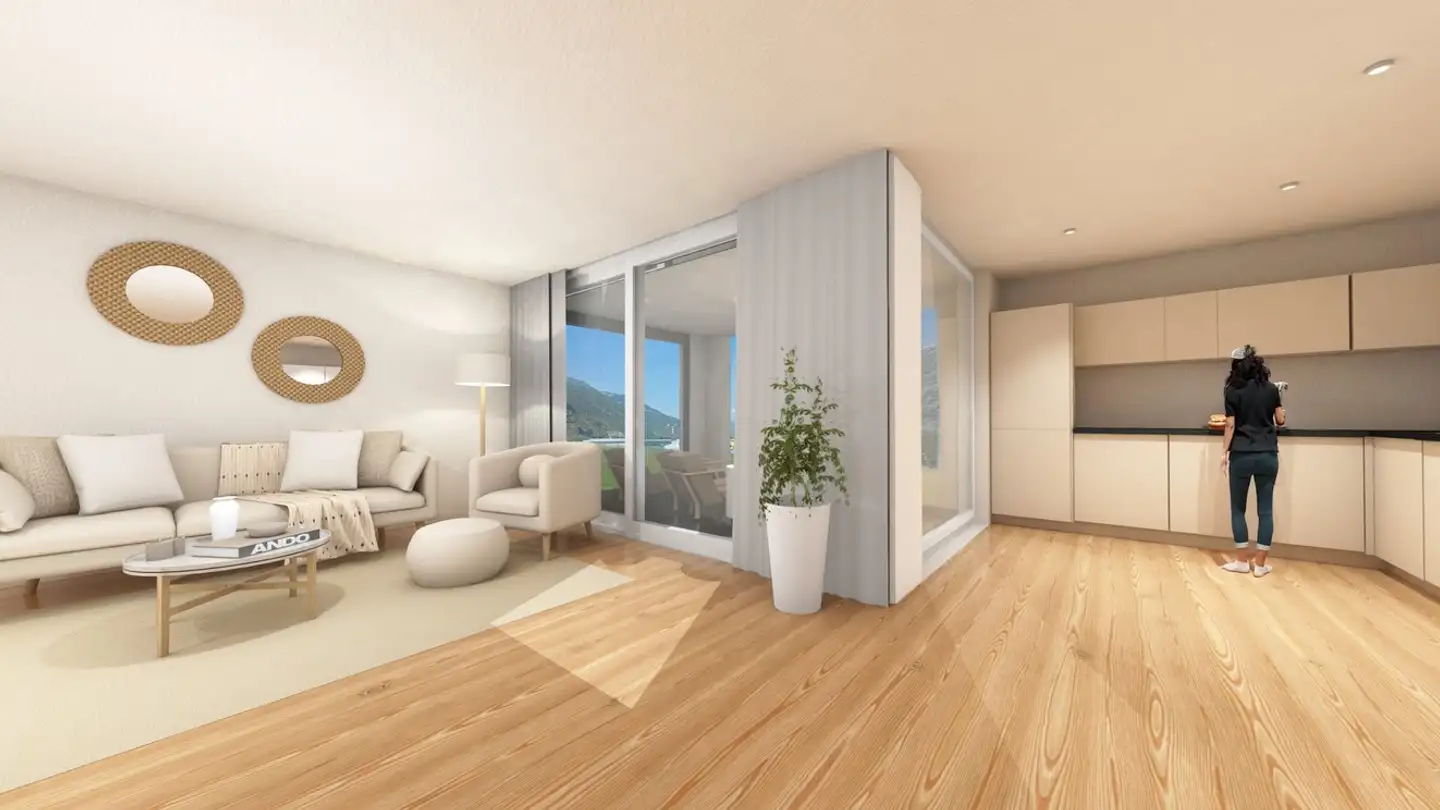 Appartamento in vendita - Veilchenweg, 3930 Visp - Photo 2