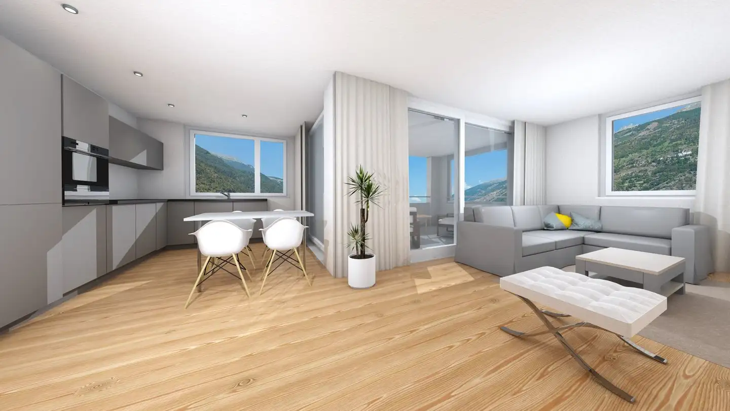 Appartamento in vendita - Veilchenweg, 3930 Visp - Photo 3