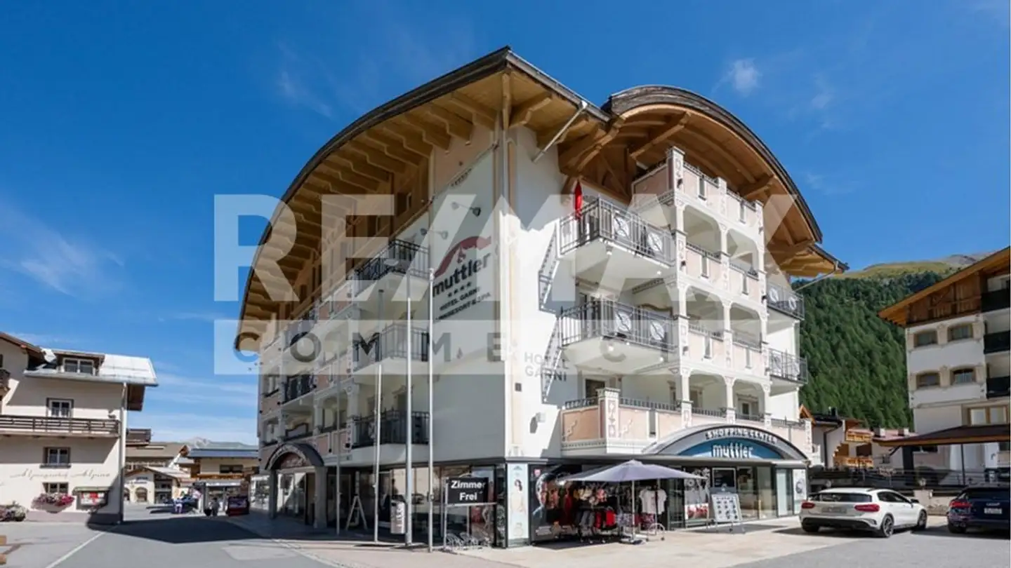 Hôtel à vendre - Dorfstrasse 35, 7563 Samnaun Dorf