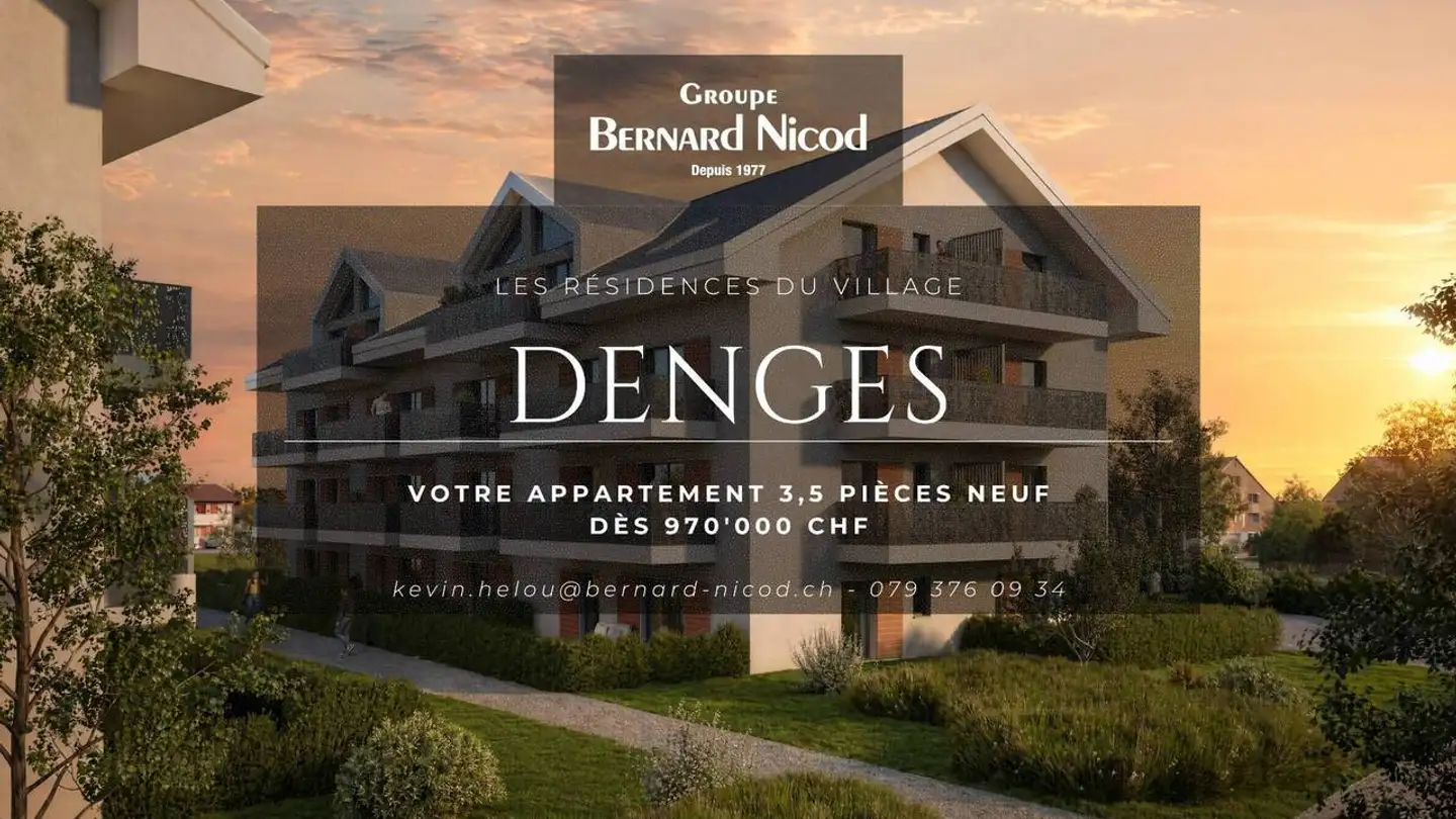 Attique à vendre - 1026 Denges