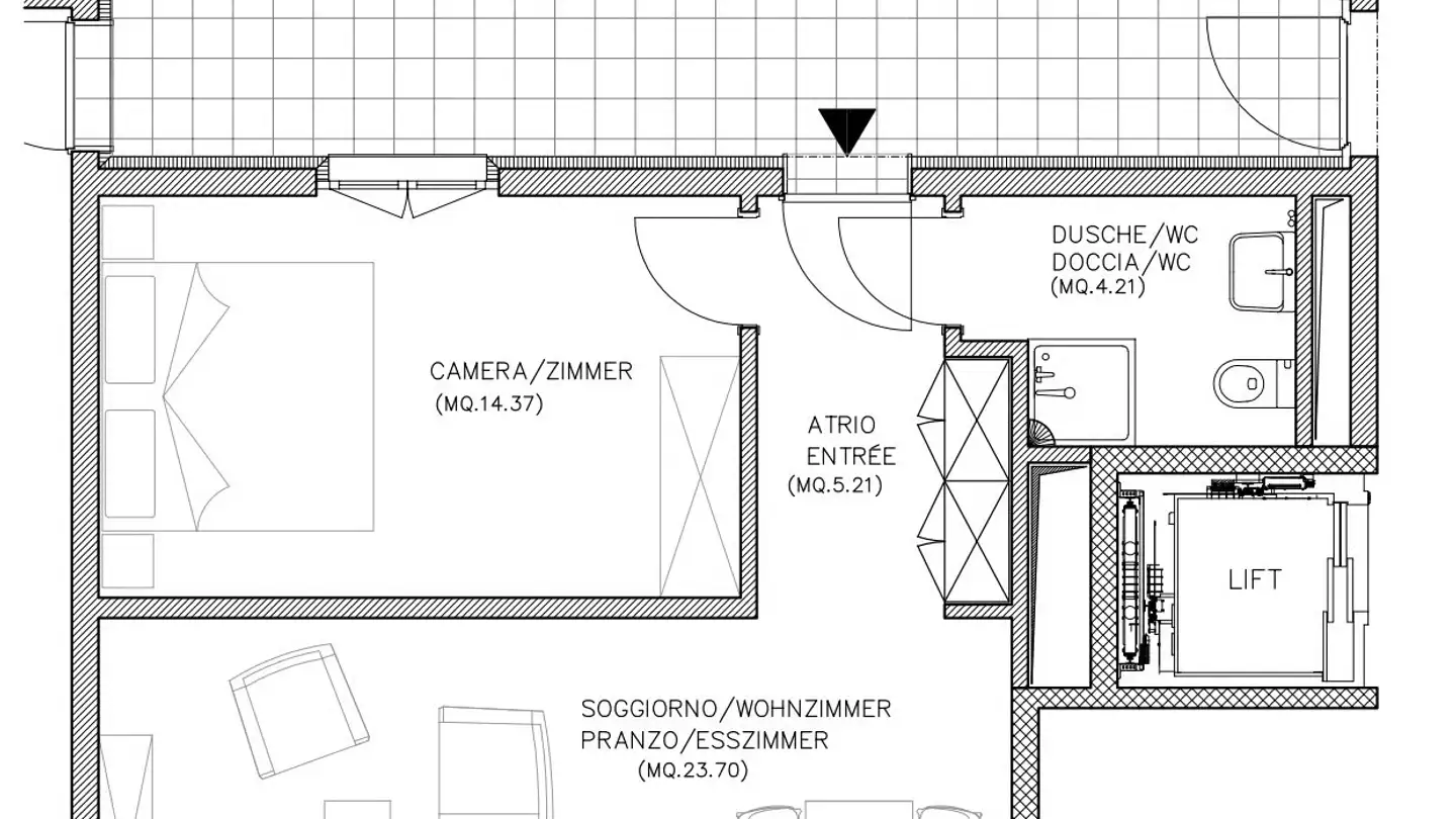 Appartamento in affitto - Via Rotundo 2, 6612 Ascona